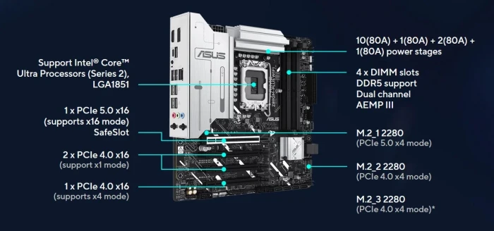 ASUS PRIME Z890M-PLUS WIFI