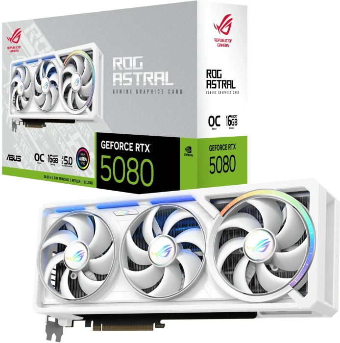 ASUS ROG Astral RTX 5080 16GB WHITE OC
