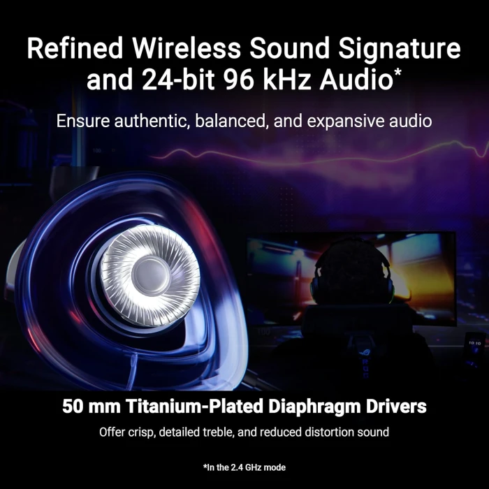 ASUS ROG Delta II Wireless Black