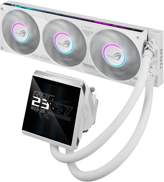 ASUS ROG Strix LC IV 360 ARGB LCD White