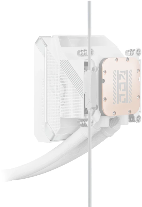 ASUS ROG Strix LC IV 360 ARGB LCD White