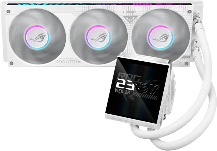 ASUS ROG Strix LC IV 360 ARGB LCD White