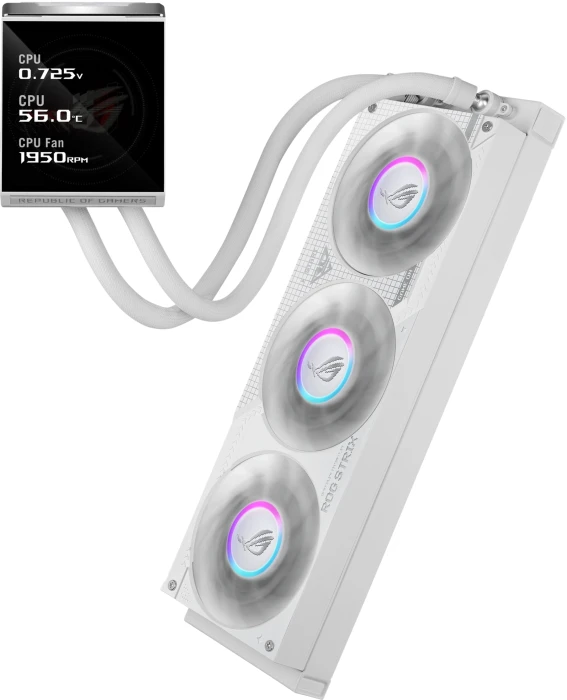 ASUS ROG Strix LC IV 360 ARGB LCD White