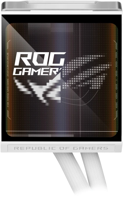 ASUS ROG Strix LC IV 360 ARGB LCD White