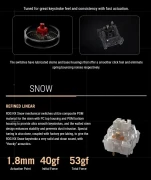 ASUS ROG Strix Scope II NX Snow switch