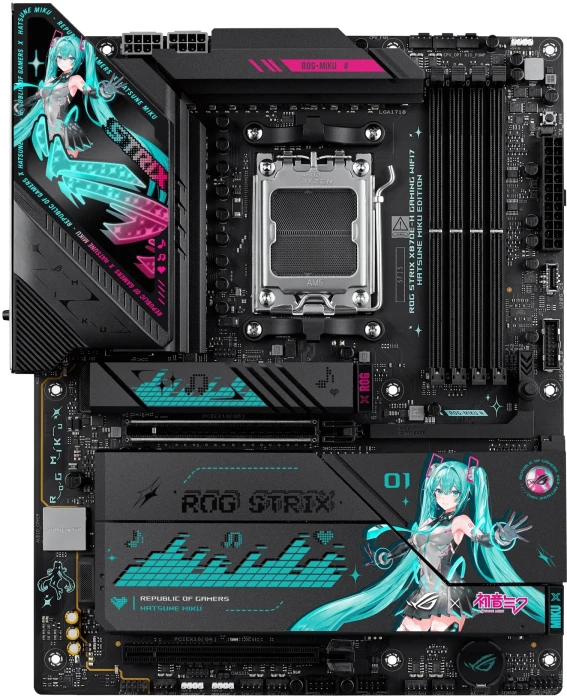 ASUS ROG STRIX X870E-H GAMING WIFI7 HATSUNE MIKU EDITION