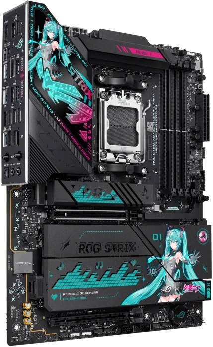 ASUS ROG STRIX X870E-H GAMING WIFI7 HATSUNE MIKU EDITION