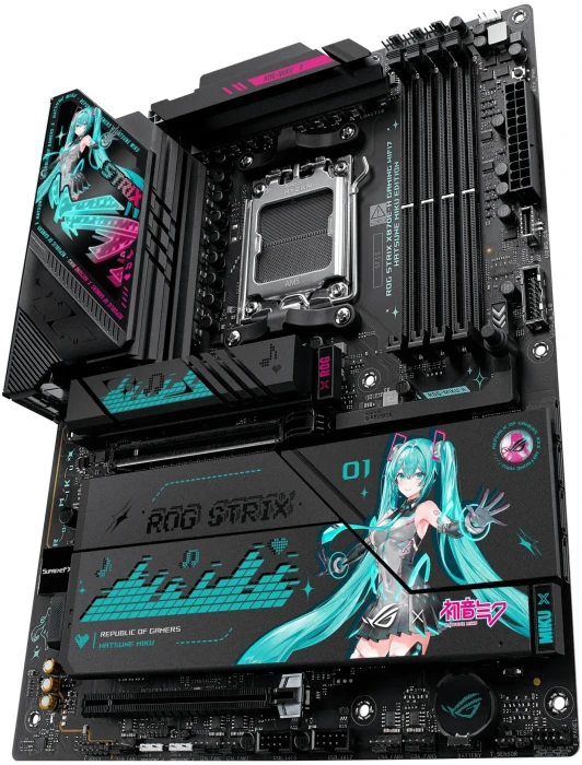 ASUS ROG STRIX X870E-H GAMING WIFI7 HATSUNE MIKU EDITION