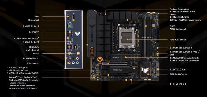 ASUS TUF GAMING B650M-PLUS WIFi