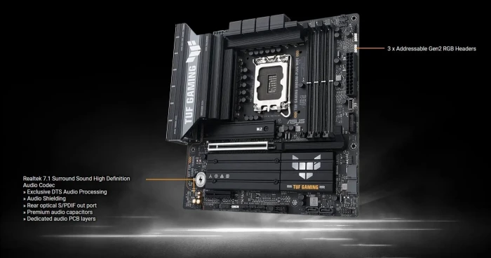 ASUS TUF GAMING B860M-PLUS WIFI