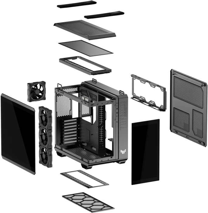 ASUS TUF Gaming GT502 Horizon - Black