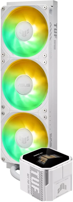 ASUS TUF LC III 360 ARGB LCD White