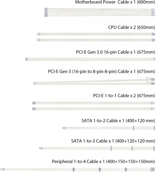 ASUS TUF Gaming White Gold 1000W