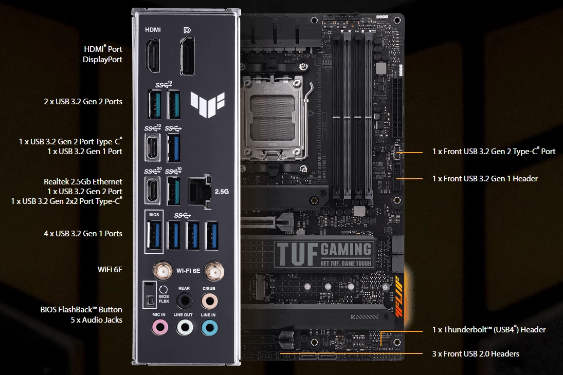 ASUS TUF GAMING X670E PLUS WIFI asus-tuf-gaming-x670e-plus-wifi