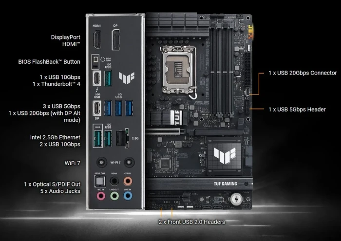 ASUS TUF GAMING Z890-PLUS WIFI