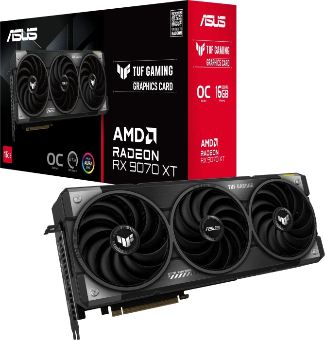 ASUS TUF RX 9070 XT OC 16GB