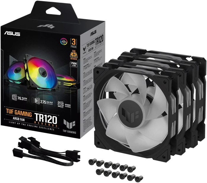 ASUS TUF TR120 ARGB Reverse Black 3in1