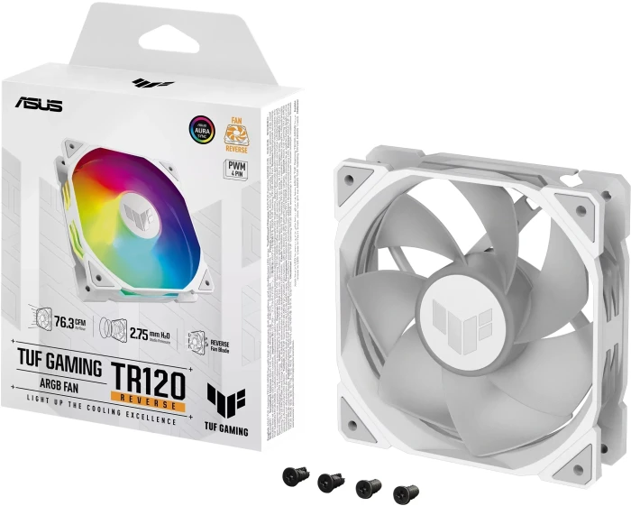 ASUS TUF TR120 ARGB Reverse White