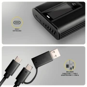 AXAGON 10Gbps M.2 NVMe USB-C with LCD