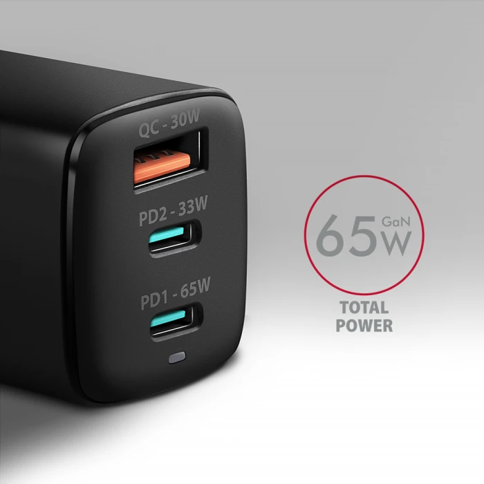 AXAGON ACU-DPQ65 PD3.0 & QC4+ 65W