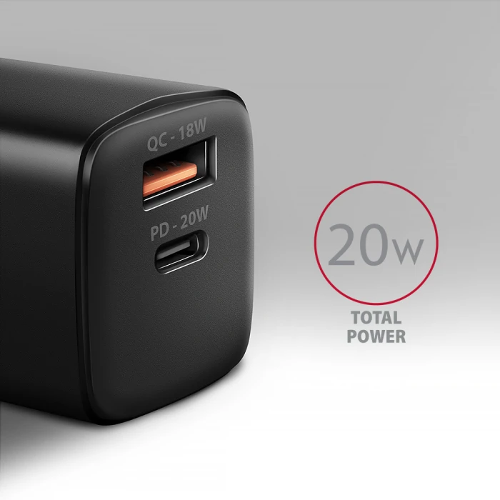 AXAGON ACU-PQ20 PD3.0 & QC4+ 20W