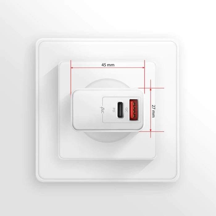 AXAGON ACU-PQ22W PD & QC 22W