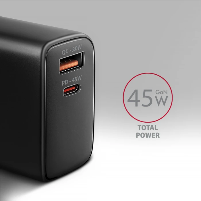 AXAGON ACU-PQ45 PD3.0 & QC4+ 45W