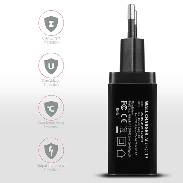 AXAGON ACU-QC19 QC3.0 19W