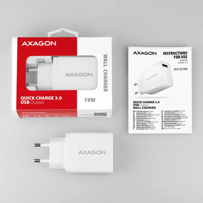 AXAGON ACU-QC19W QC 19W