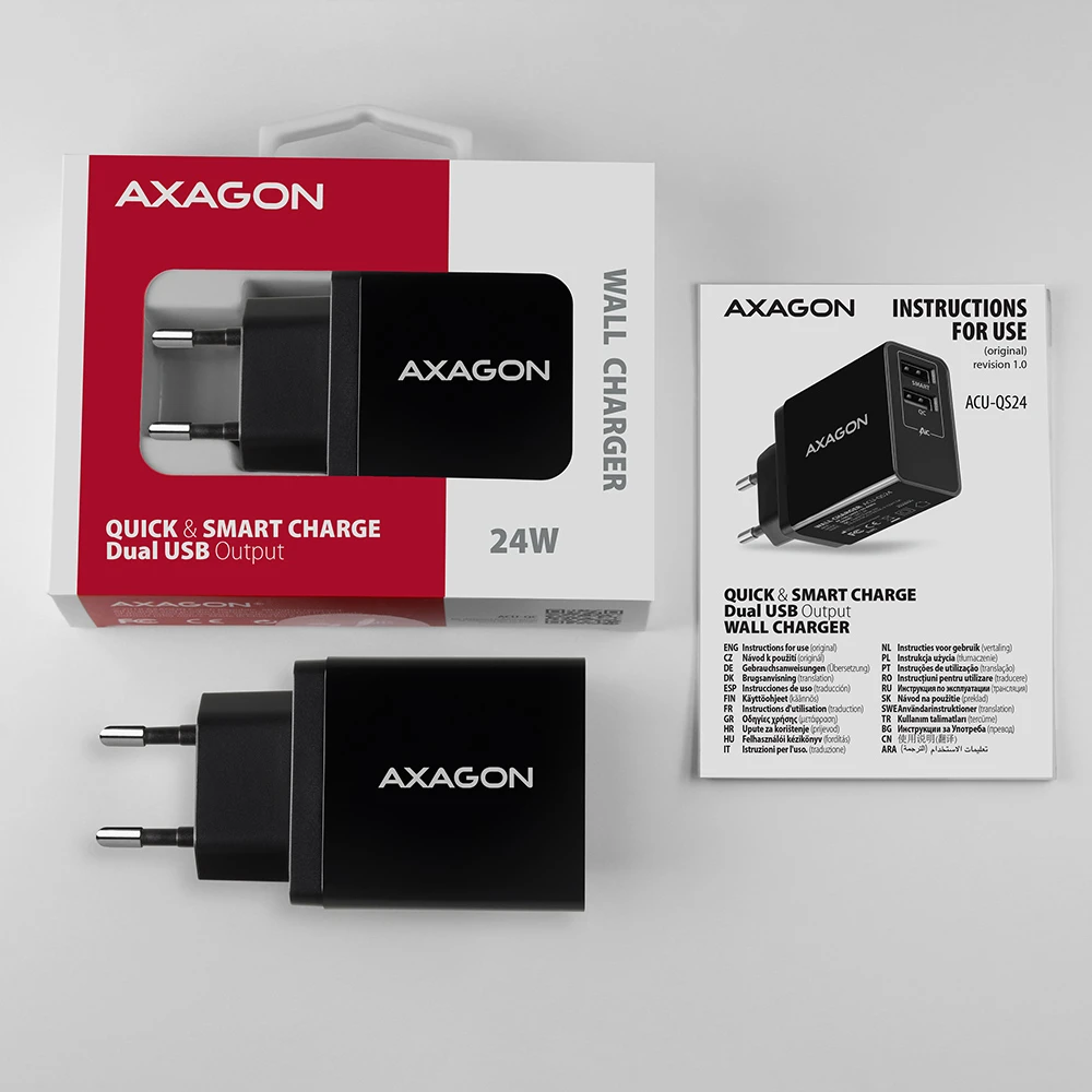 AXAGON ACU-QS24 QC3.0 24W