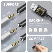AXAGON ADA-HA USB-A Hi-Res DAC