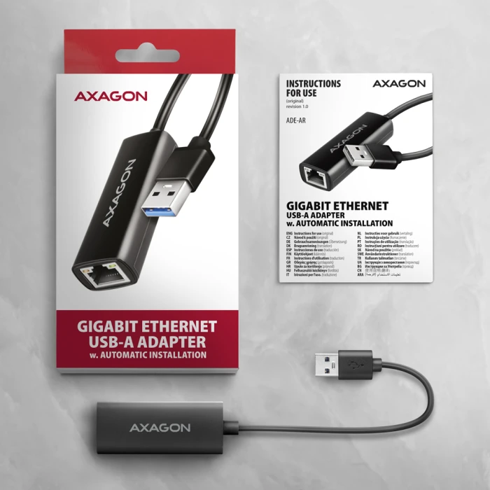 AXAGON ADE-AR USB to RJ45 Gigabit
