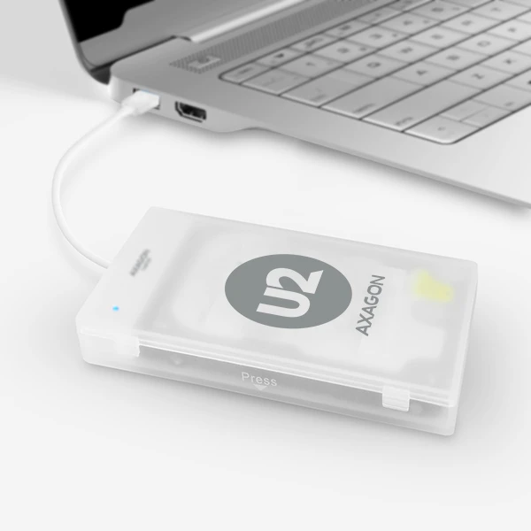 AXAGON ADSA-1S USB2.0 - SATA HDD External Adapter Incl. 2.5" Case