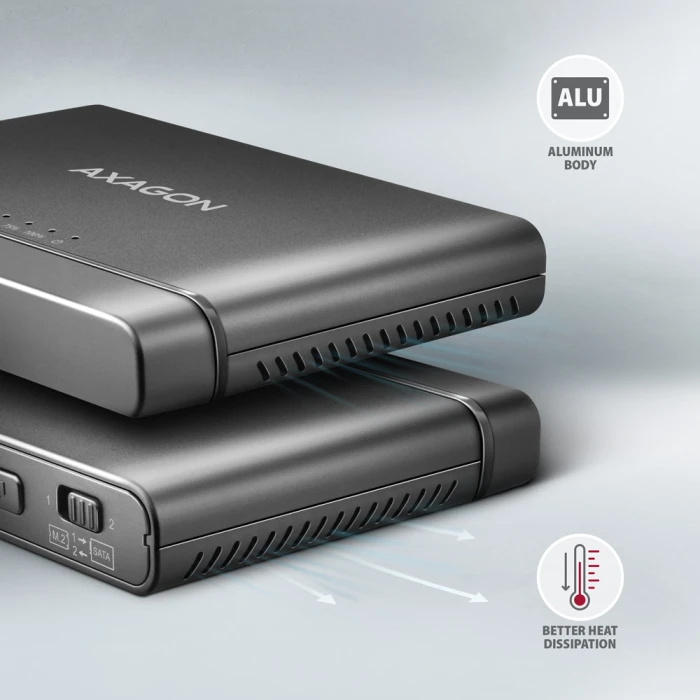 AXAGON ADSA-CC M.2 NVMe - SATA cloning
