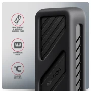 AXAGON ARMORED 20Gbps USB-C > NVMe