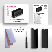 AXAGON CLR-M2XL heatsing M.2 SSD