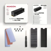 AXAGON CLR-M2XT heatsing M.2 SSD