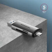 AXAGON CRE-SAC USB-C/A card reader
