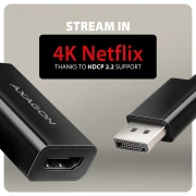 AXAGON DisplayPort > HDMI 4K/60Hz