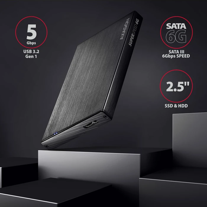 AXAGON EE25-XA6 кутия за диск 2.5"