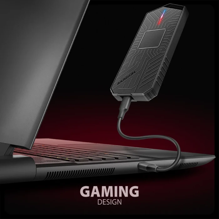 AXAGON GAME 10Gbps USB-C > NVMe