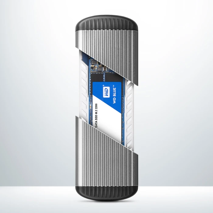 AXAGON EEM2-SA USB to M.2 SATA SSD
