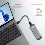 AXAGON EEM2-SA USB to M.2 SATA SSD