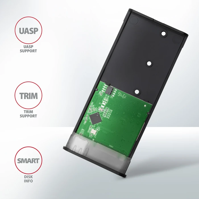 AXAGON EEM2-SBC USB to M.2 SATA SSD