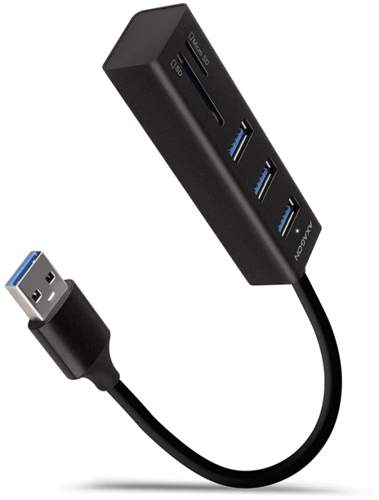 AXAGON HMA-CR3A hub + card reader
