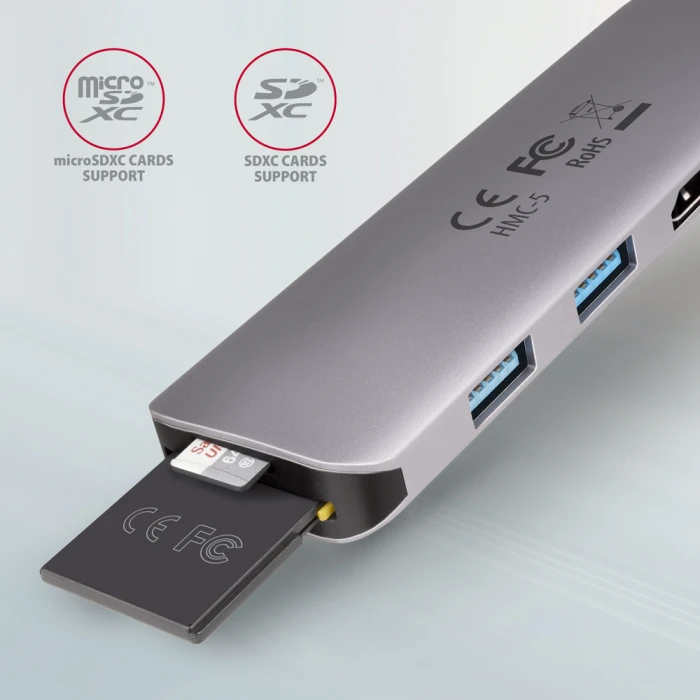 AXAGON HMC-5 USB-C 5in1 hub