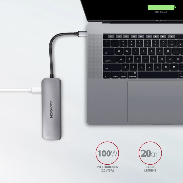 AXAGON HMC-5 USB-C 5in1 hub