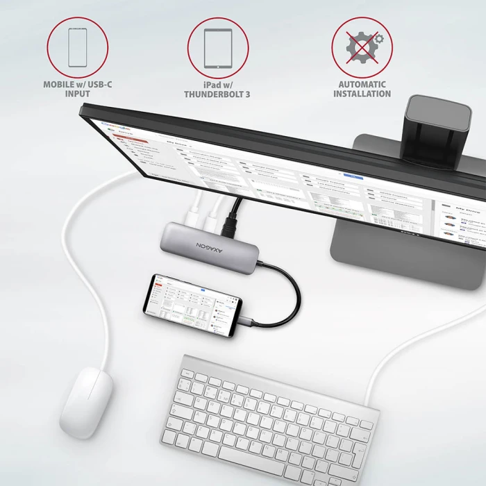 AXAGON HMC-5 USB-C 5in1 hub