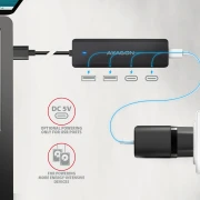 AXAGON HUE-C2C 4 x USB 5Gbps