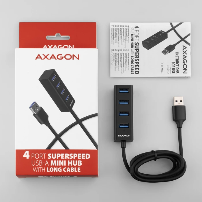 AXAGON HUE-M1AL SuperSpeed MINI hub